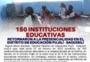 150 instituciones educativas retornaron a la presencialidad en el Distrito de Educación Pujilí – Saquisilí